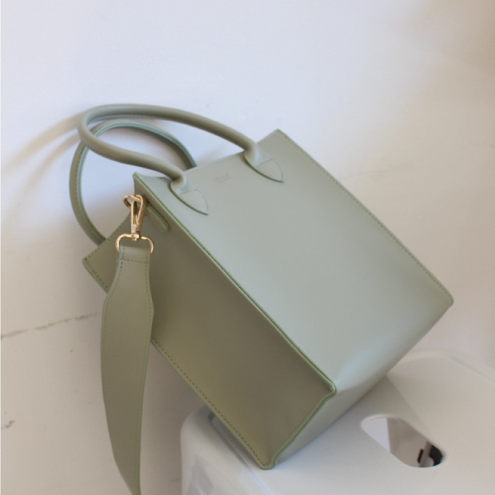 TIJN Kylie Structured Vegan Tote - Picture 2 of 13